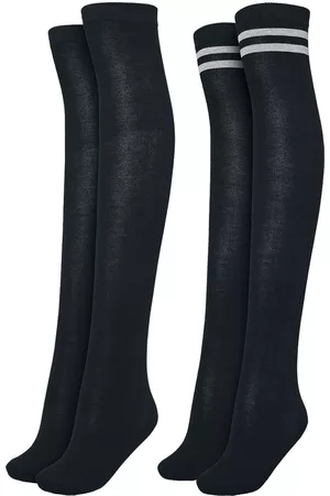 Urban classics Calcetines hasta Rodilla de - Par de Calcetines Altos Chica - EU 36-39 - para Mujer