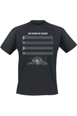 Sprüche Camiseta Fun de - The Sound Of Silence - M 5XL - para Hombre