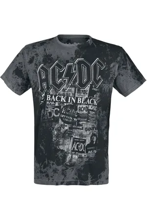 AC/DC Camiseta de - Back in Black - S XXL - para Hombre
