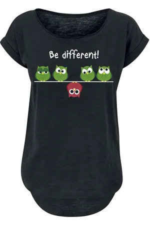 BE DIFFERENT Camiseta Fun de - XS 5XL - para Mujer