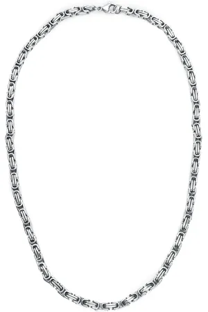 etNox hard and heavy Collar de - Byzantine Chain - para Hombre