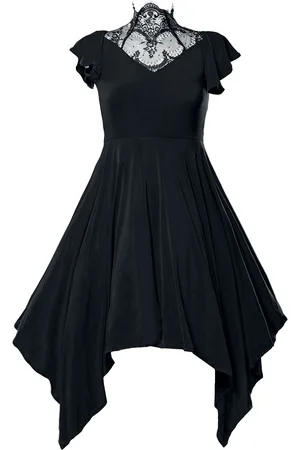 Ocultica Vestidos de longitud media Gótico de - Gothic - S 4XL - para Mujer