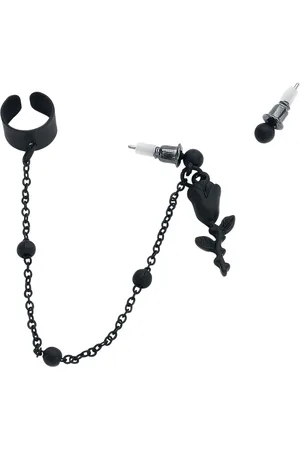 EMP Set de Pendientes Gótico de - Rose - para Mujer