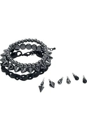 Rock Rebel Set de Pulsera de - Studs - para