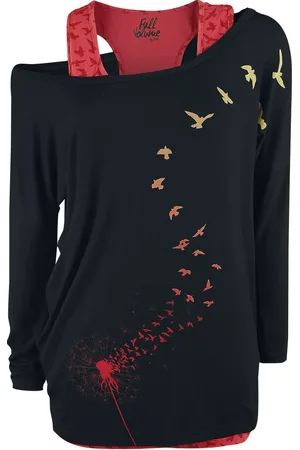 Full Volume Camiseta Manga Larga de - Busting Loose - L XXL - para Mujer