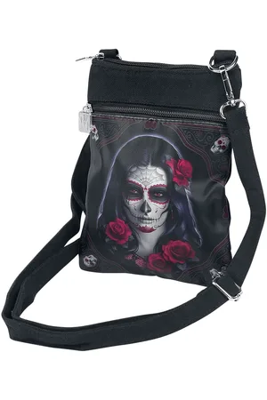 Nemesis Now Mochila Bandolera Gótico de - Sugar Skull - para