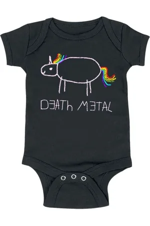 Death Metal Body Unicornio de - Kids - - 62/68 86/92 - para niñas & niños