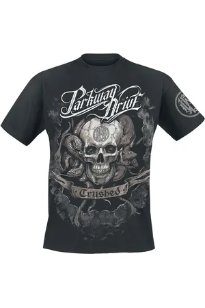 Parkway Drive Camiseta de - Crushed Skull - S 4XL - para Hombre