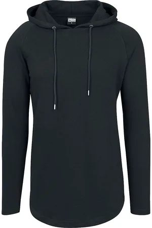 Urban classics Sudadera con capucha de - Sudadera larga Terry - S L - para Hombre