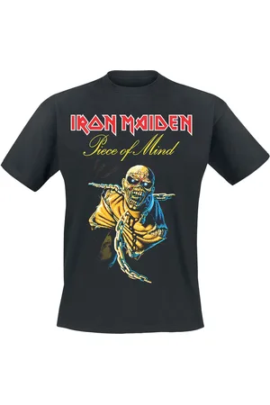 Iron Maiden Camiseta de - Piece Of Mind Tracklist - S 3XL - para Hombre