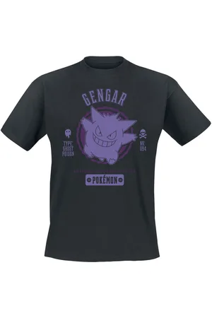 Pokemon Camiseta gaming de - Gengar - S XXL - para Hombre