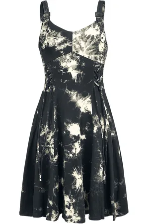 Chemical Black Vestido Corto de - Malin Tie - S XL - para Mujer