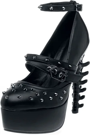 Ocultica Tacón alto Rockabilly de - Gothic Pumps - EU37 EU41 - para Mujer