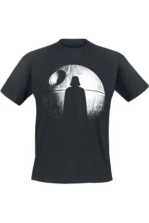 STAR WARS Camiseta Disney de - Rogue One - Deathstar Silhouette - S 5XL - para Hombre
