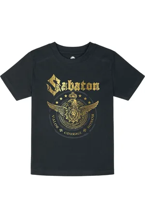 Sabaton Camiseta de - Metal Kids - Wings Of Glory - 92 164 - para niñas & niños
