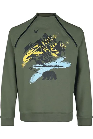 EMP Sudadera de - Sudadera con cremalleras laterales - S XL - para Hombre