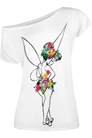 Disney Camiseta Disney de - Tinker Bell - Flower Power - S XXL - para Mujer