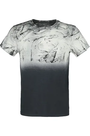 Outer Vision Camiseta de - Camiseta hombre Spatolato - S 3XL - para Hombre