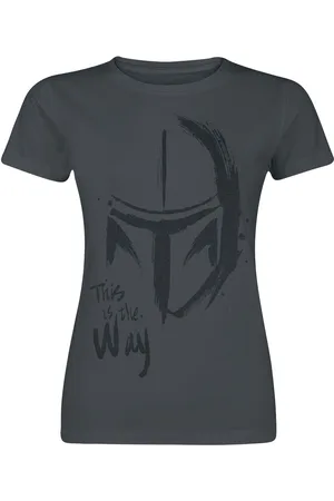 STAR WARS Camiseta Disney de - The Mandalorian - This Is The Way - S XXL - para Mujer