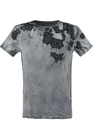 Outer Vision Camiseta Gótico de - Scales Inside - M 3XL - para Hombre