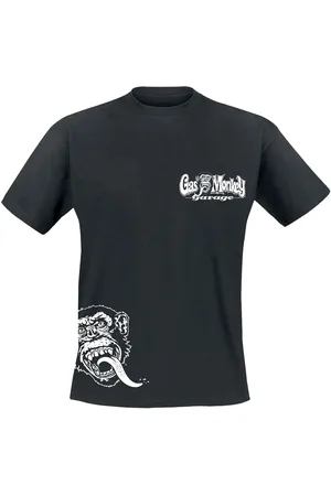 Gas Monkey Garage Camiseta Rockabilly de - Side Kick - M 3XL - para Hombre
