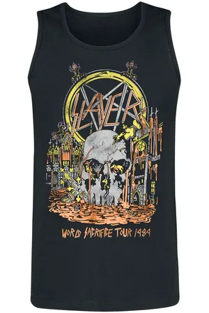 Slayer Top tirante ancho de - World Sacrifice - M XXL - para Hombre
