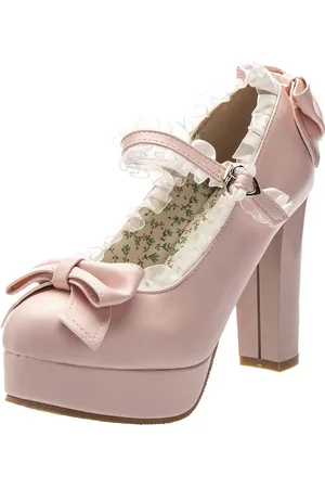 Belsira Tacón alto Rockabilly de - Mary Jane Pumps - EU37 EU41 - para Mujer