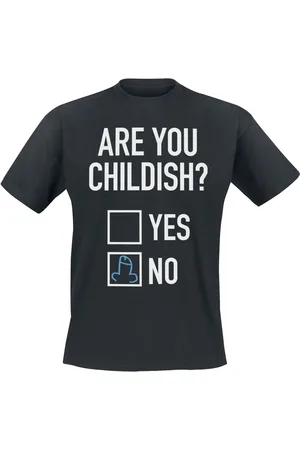 Sprüche Camiseta Fun de - Are You Childish - S XXL - para Hombre
