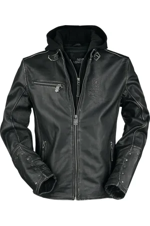 Amon Amarth Chaqueta de Cuero de - Thorhammer - S 3XL - para Hombre