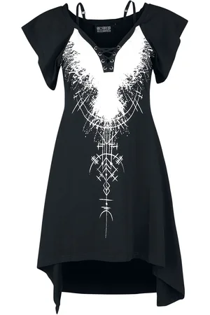 Poizen Industries Vestidos de longitud media Gótico de - Summoner - XS 4XL - para Mujer