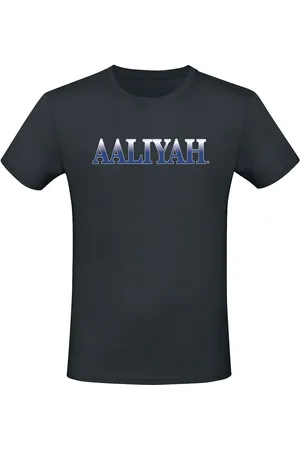 Aaliyah Camiseta de - Logo - S XXL - para Hombre
