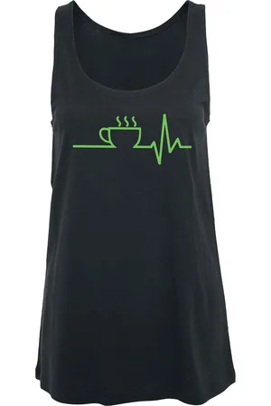 Food Top Fun de - Kaffee EKG - S 5XL - para Mujer