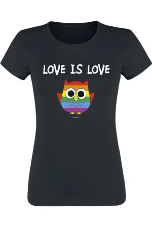 Tierisch Camiseta Fun de - Rainbow - Love Is Love - S 3XL - para Mujer