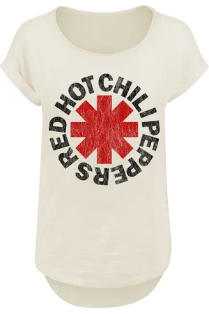 Red Hot Chili Peppers Camiseta de - Distressed Logo - S XXL - para Mujer
