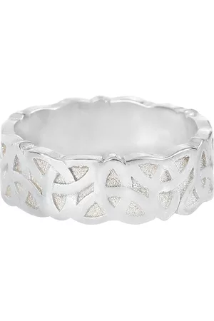 Cloud Factory Anillos - Anillo de - Twisted Celtic Knot - para Plateado