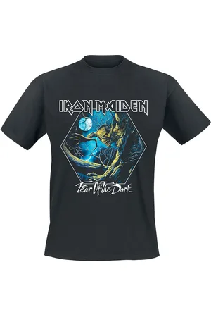Iron Maiden Camiseta de - FOTD Hexagon - S 4XL - para Hombre