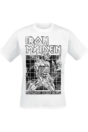 Iron Maiden Camiseta de - Sit Tour 86/87 - S 4XL - para Hombre