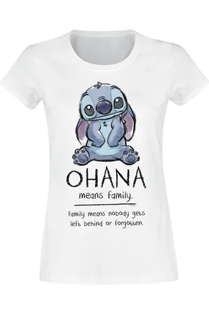Disney Camiseta Disney de - Ohana Means Family - XS XXL - para Mujer