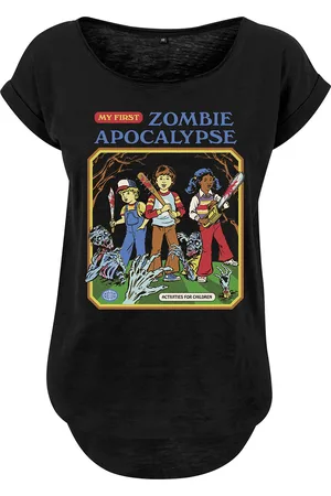 Steven Rhodes Camiseta Fun de - My First Zombie Apocalypse - L 4XL - para Mujer