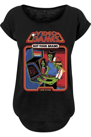 Steven Rhodes Camiseta Fun de - Video Games - L XXL - para Mujer