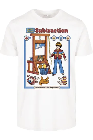 Steven Rhodes Camiseta Fun de - Learn About Subtraction - M XXL - para Hombre