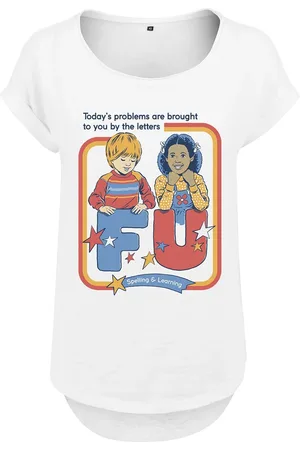 Steven Rhodes Camiseta Fun de - Spelling & Learning - M XXL - para Mujer