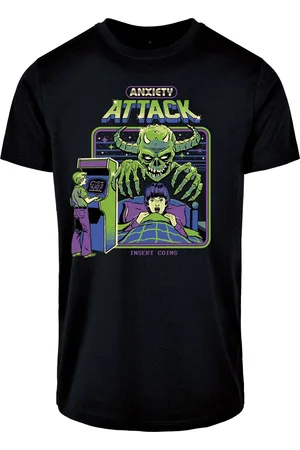 Steven Rhodes Camiseta Fun de - Anxiety Attack - M XL - para Hombre