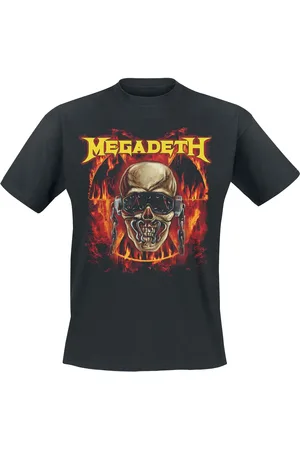 Megadeth Camiseta de - Red Hell - S L - para Hombre