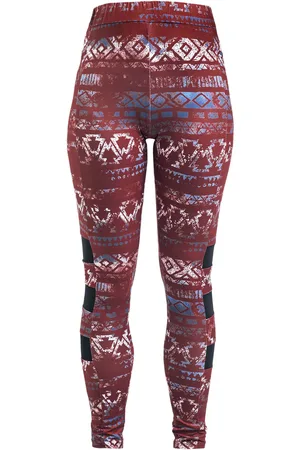 EMP Leggins de - Leggings Aztec - S M - para Mujer