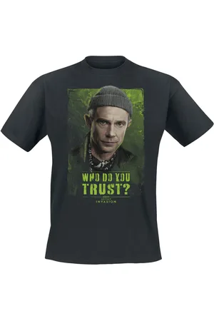 Secret Invasion Camiseta de - Who Do You Trust? Everett - S XL - para Hombre