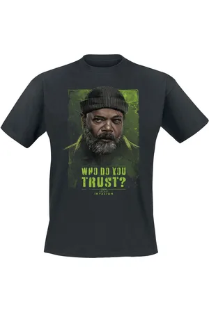 Secret Invasion Camiseta de - Who Do You Trust? Nick Fury - S M - para Hombre