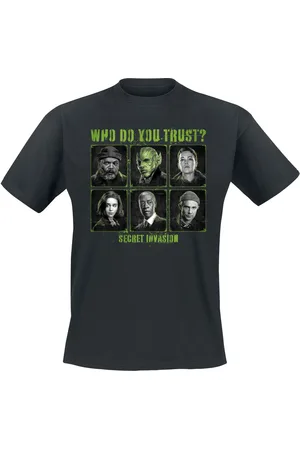 Secret Invasion Camiseta de - Who Do You Trust? - S M - para Hombre