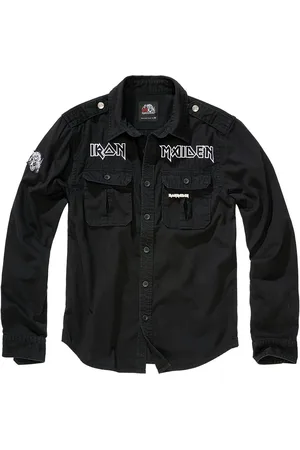 Iron Maiden Manga Larga de - Vintage Shirt Eddie - M 4XL - para Hombre