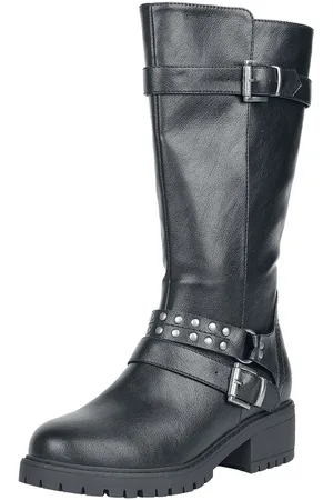 Rock Rebel Botas de - Botas con correas y hebillas - EU37 EU40 - para Mujer